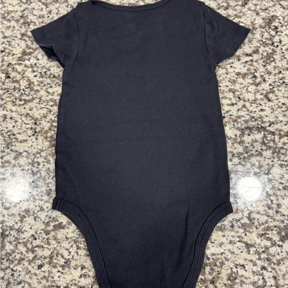 Okie Dokie Black Bodysuit - Picture 3 of 3